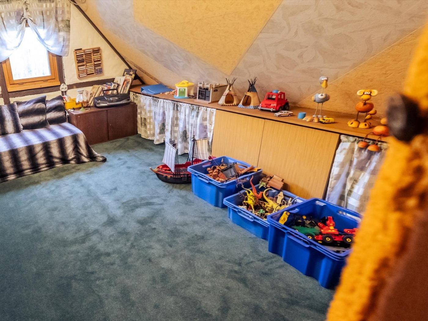 Gartentraum, Feuergrill, Kids-Spielwelt, 4Raeume Hartenstein  Exteriör bild